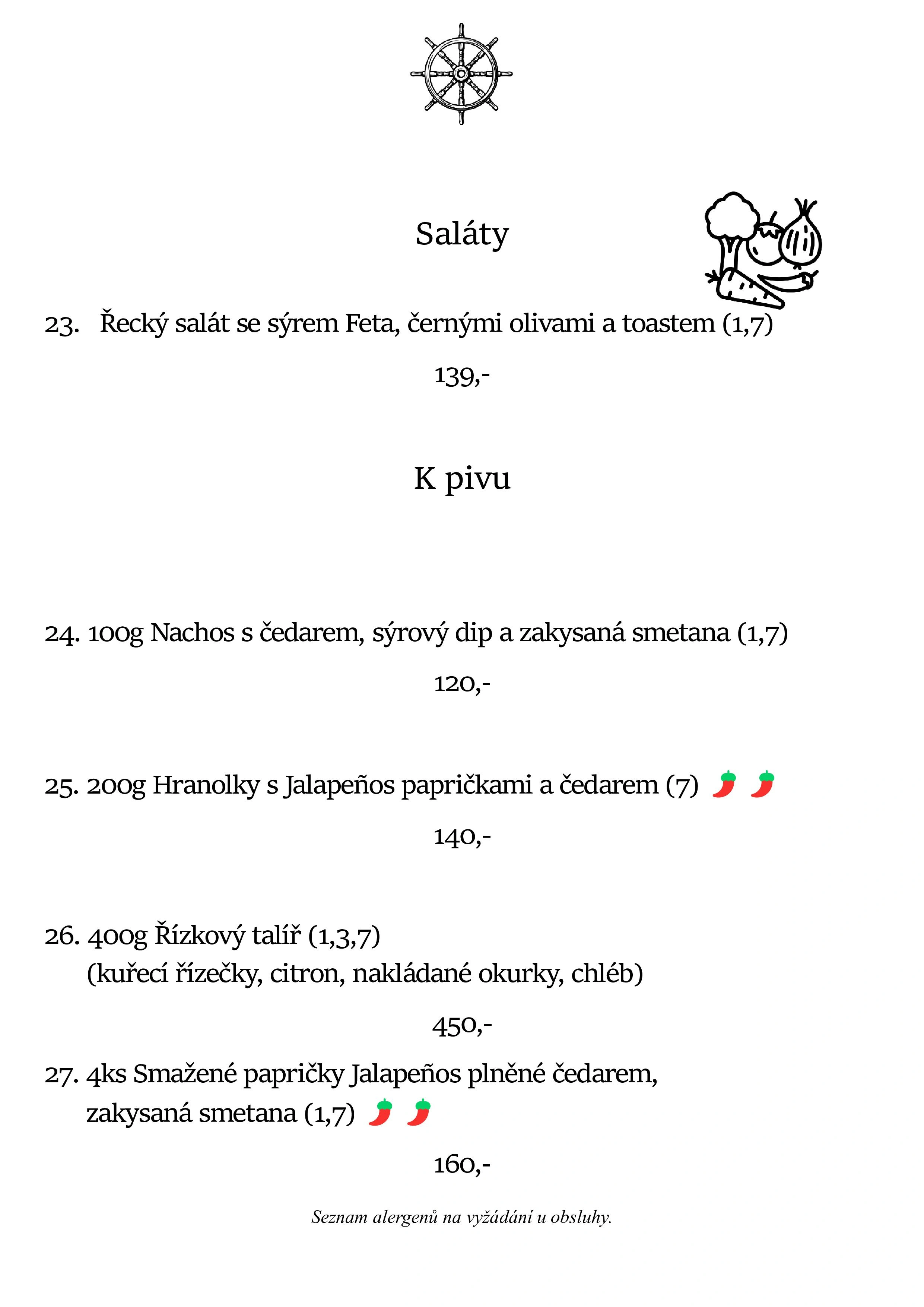 Jídelní lístek - stránka 6