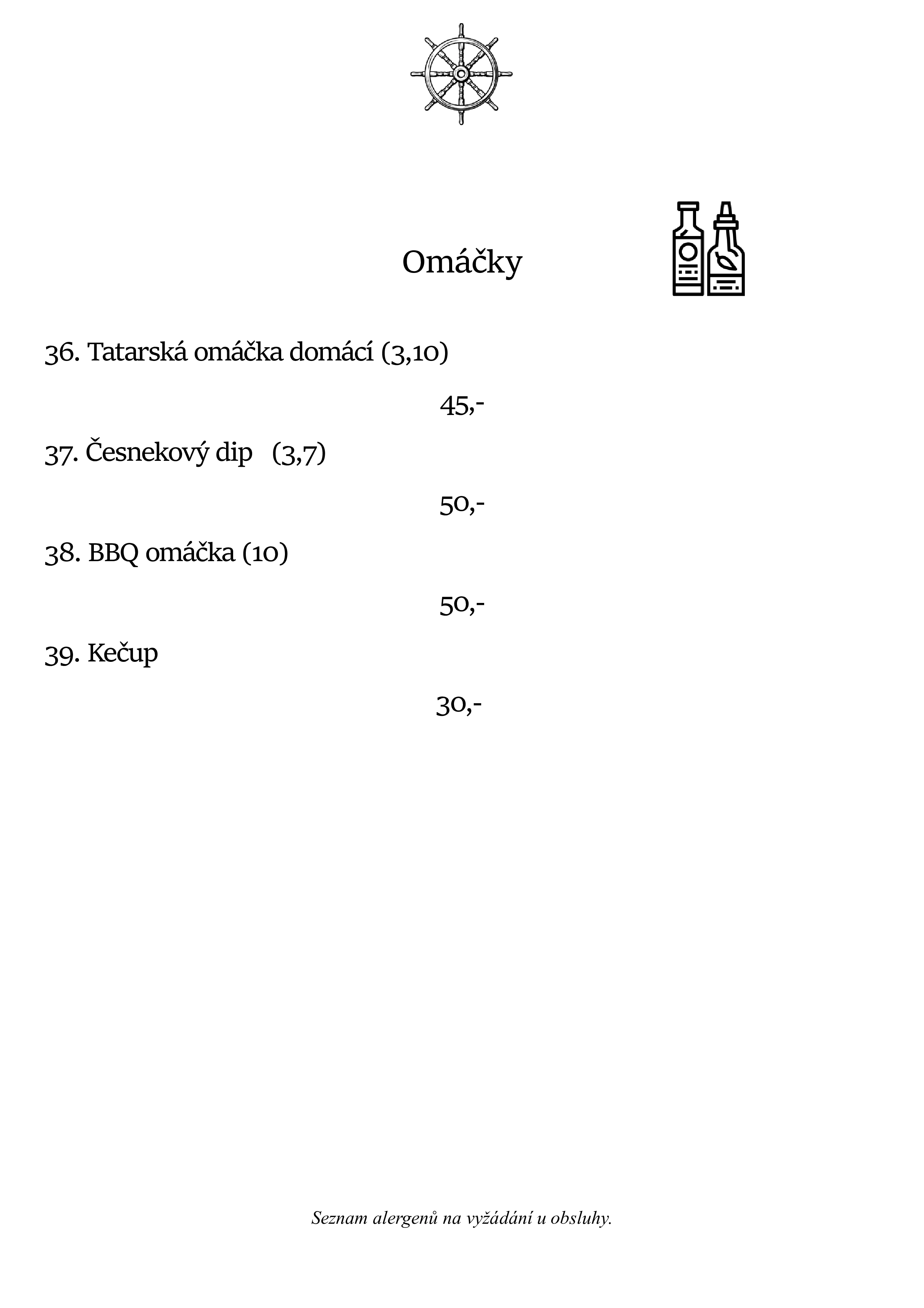 Jídelní lístek - stránka 8